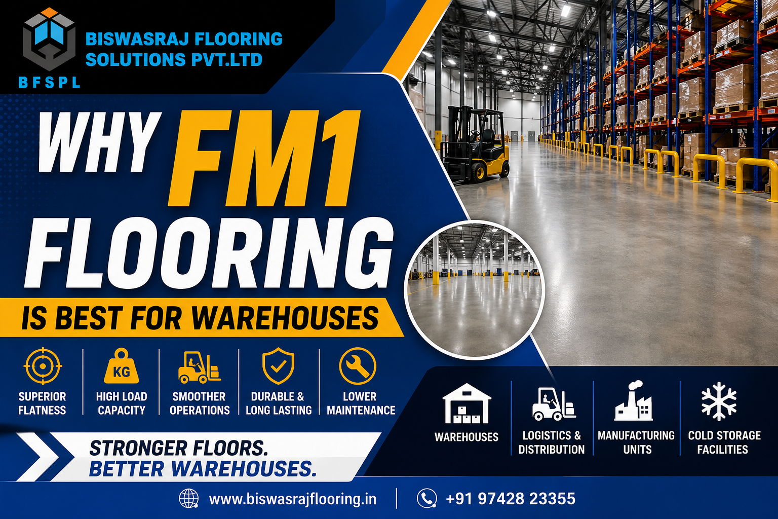 Why FM1 Flooring Is Best for Warehouses in 2026